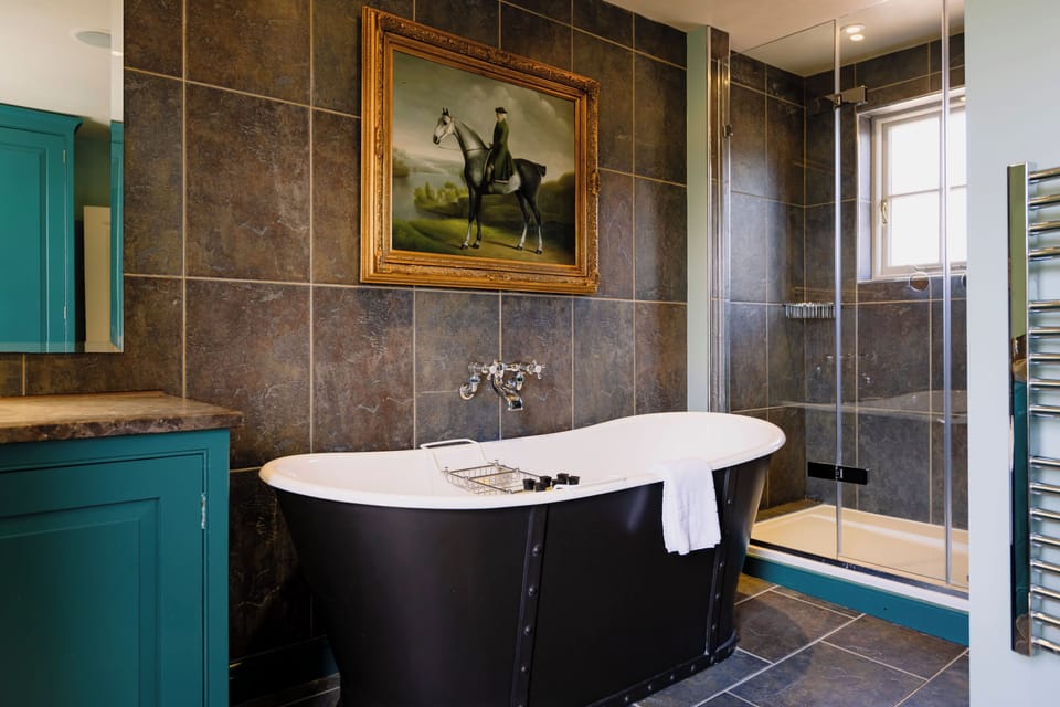 Superior Super King Room, Damson | Bathroom | Bathrobes