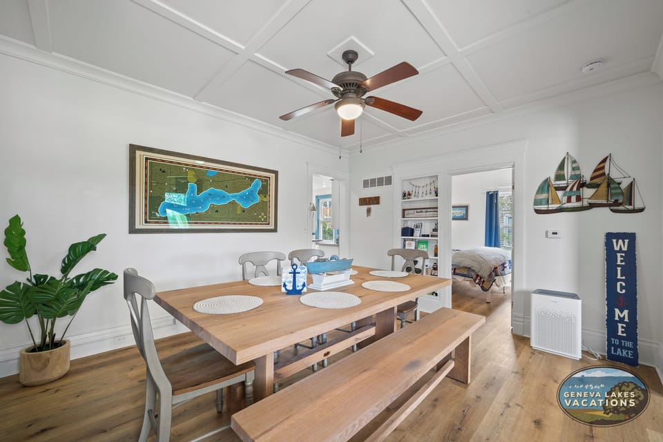 Separate dining room