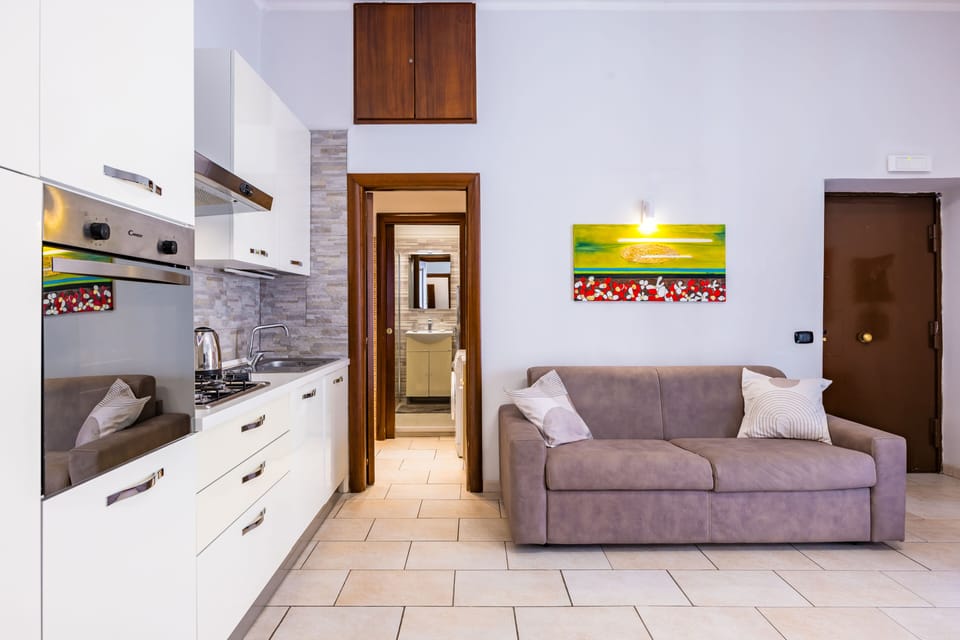 Apartment (2 Bedrooms) | Living area | TV