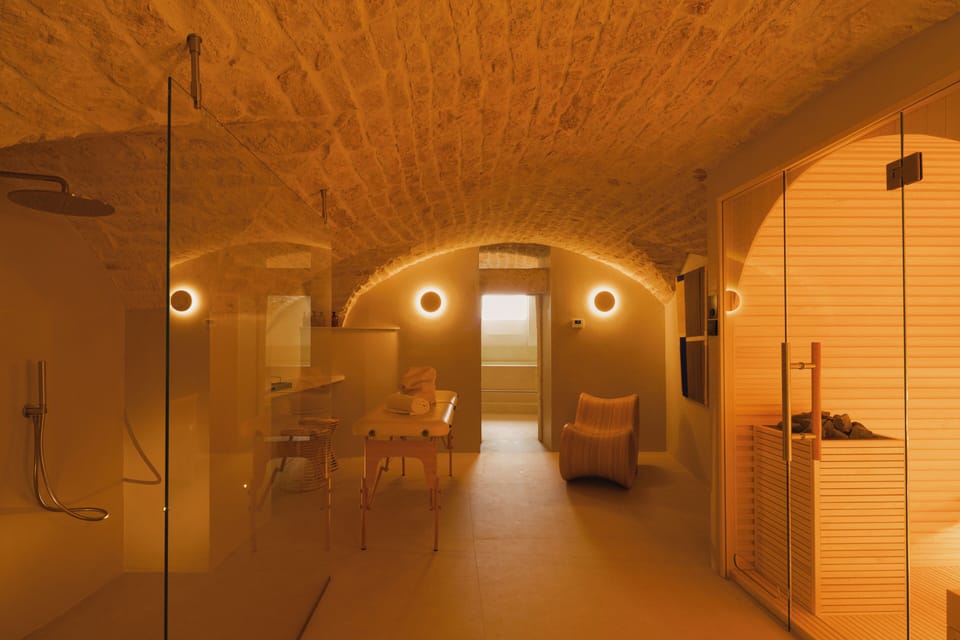 Sauna, massages