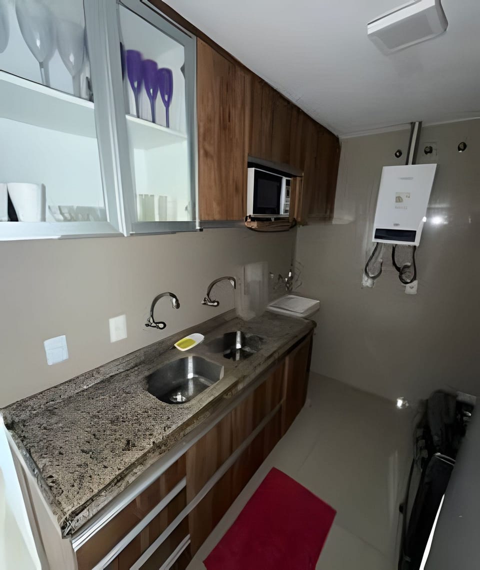 Apartment | Private kitchen | Fridge, microwave, cookware/dishes/utensils