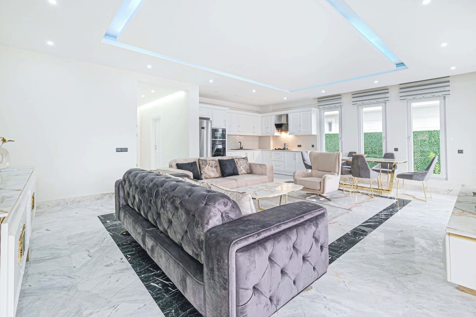Luxury Villa, Mountain View | Living area | Flat-screen TV