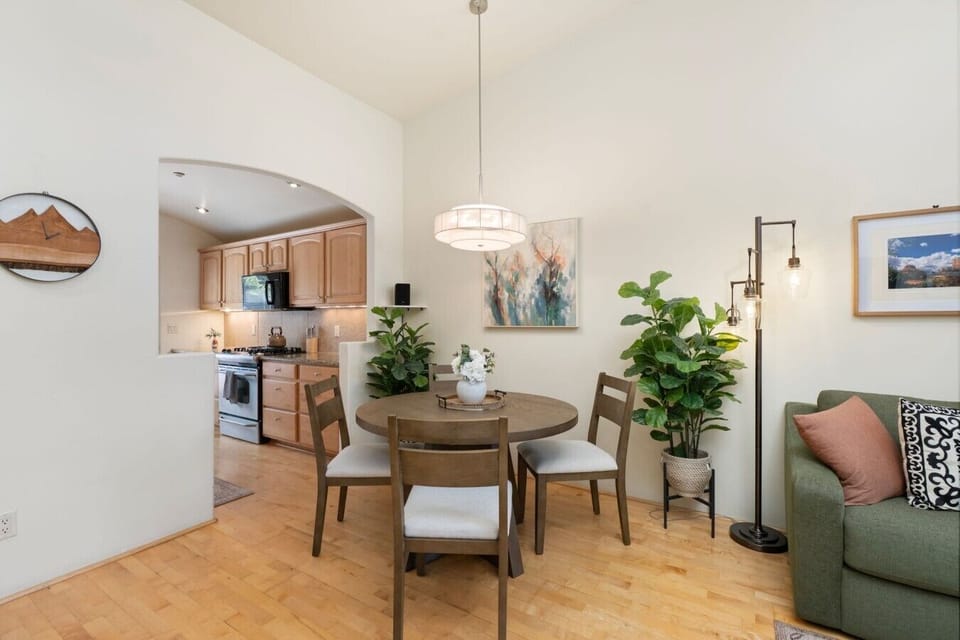Open-concept living and dining area designed for gathering, dining, and relaxing.