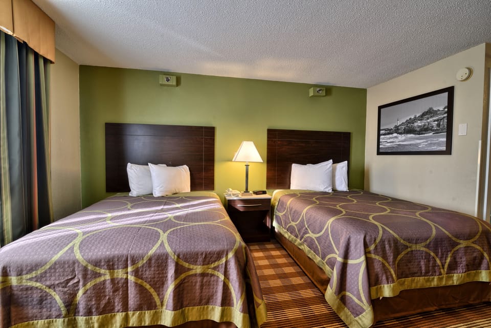 Pillowtop beds, desk, blackout drapes, cribs (surcharge)