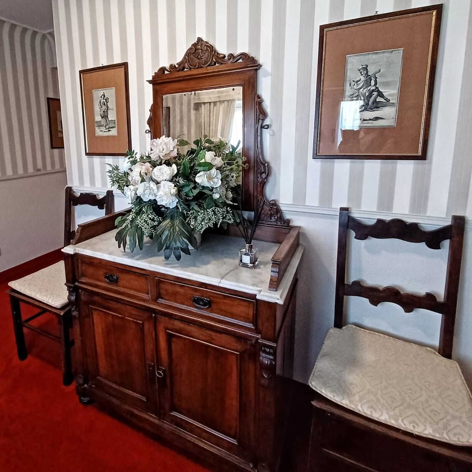 Basic Double Room, Annex Building | Living area | 32-inch flat-screen TV with satellite channels, TV