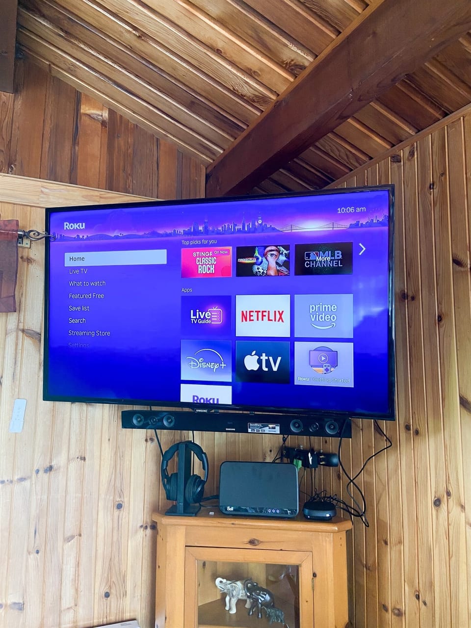 Roku streaming over Bell WiFi