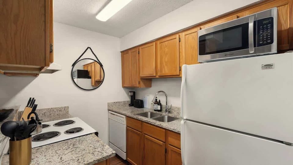 Fully Equipped Kitchen for Home-Cooked Meals