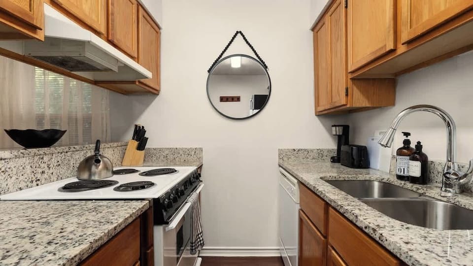 Stocked Kitchen with Everything You Need to Cook