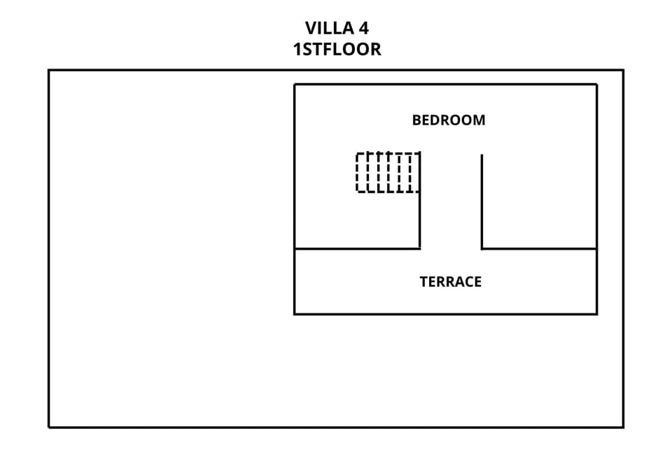Deluxe Villa, Garden View | Floor plan