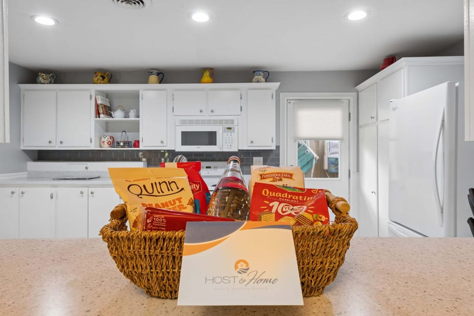Enjoy a curated Welcome Basket!