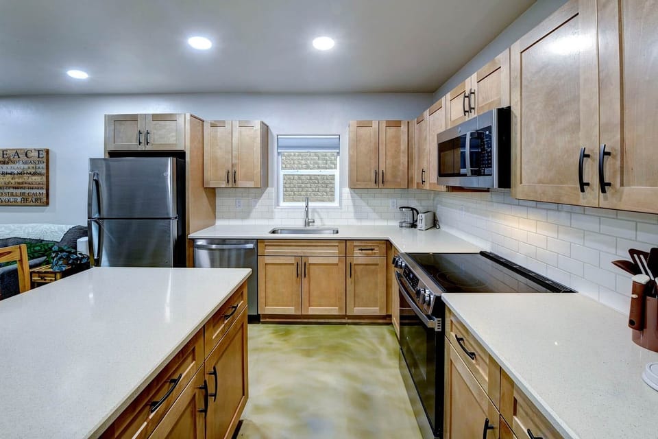Plenty of counter space for cooking up a feast
