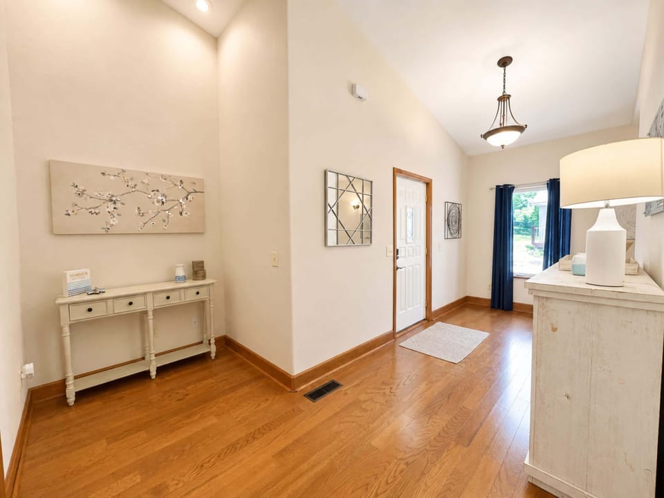 Spacious bedroom retreats await on the first floor when you’re ready to recharge​