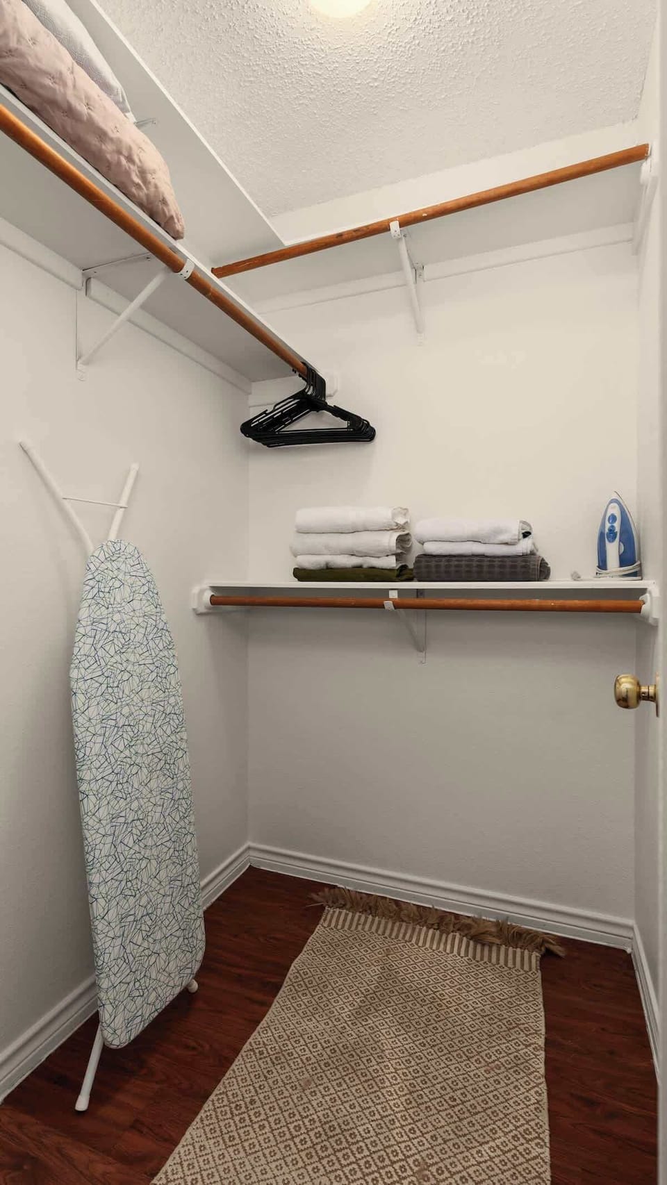 Spacious Walk-In Closet with Plenty of Storage