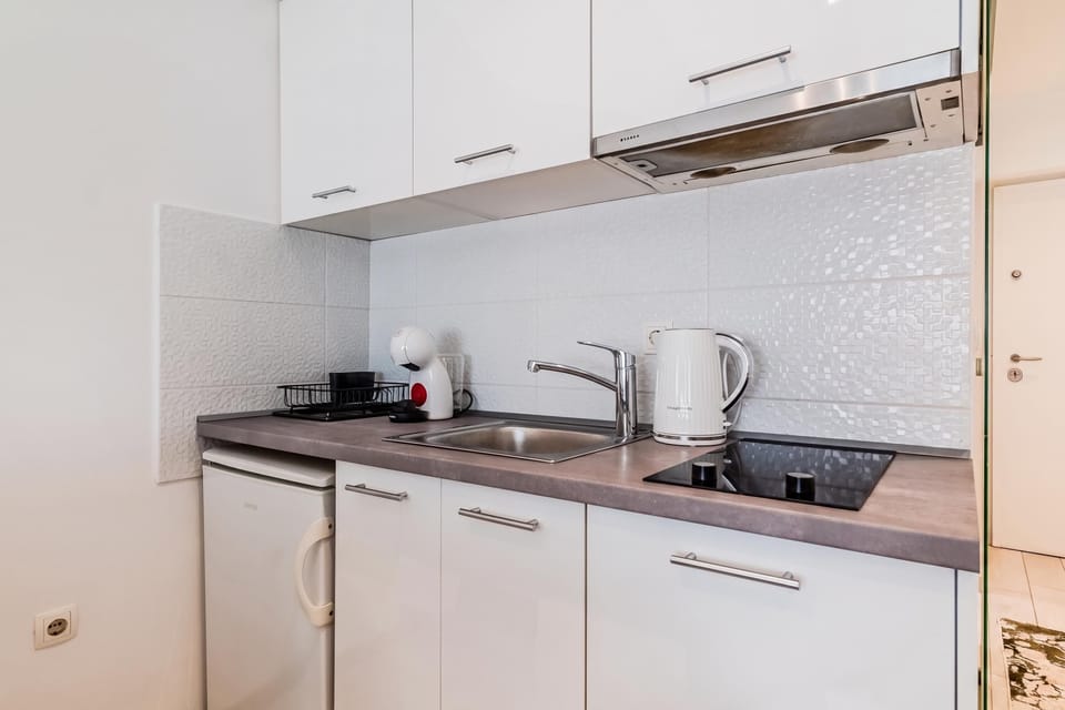 Standard Studio, Air conditioning (Zagreb City Center Vibes Near Main) | Private kitchen