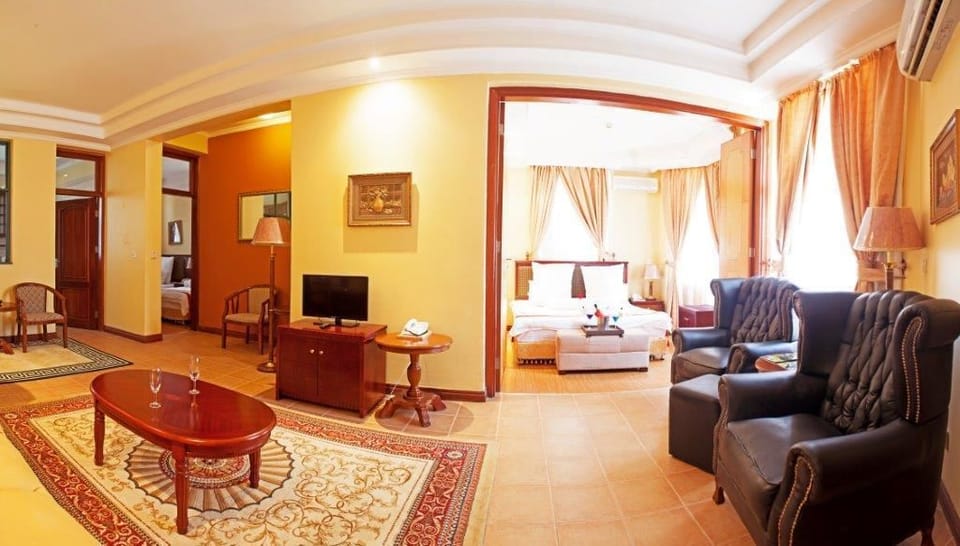 Presidential Suite, 2 Bedrooms | Minibar, desk, free WiFi