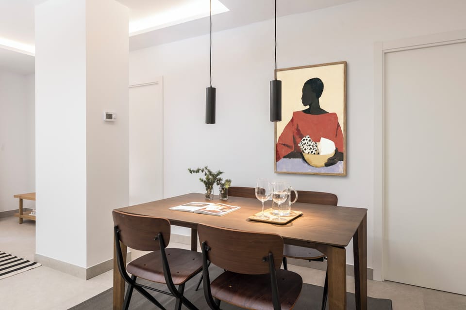 Family Apartment, Patio | Dining room