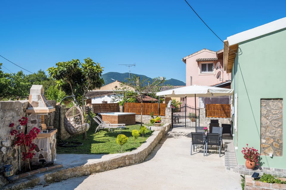 House, Hot Tub, Garden View | View from room