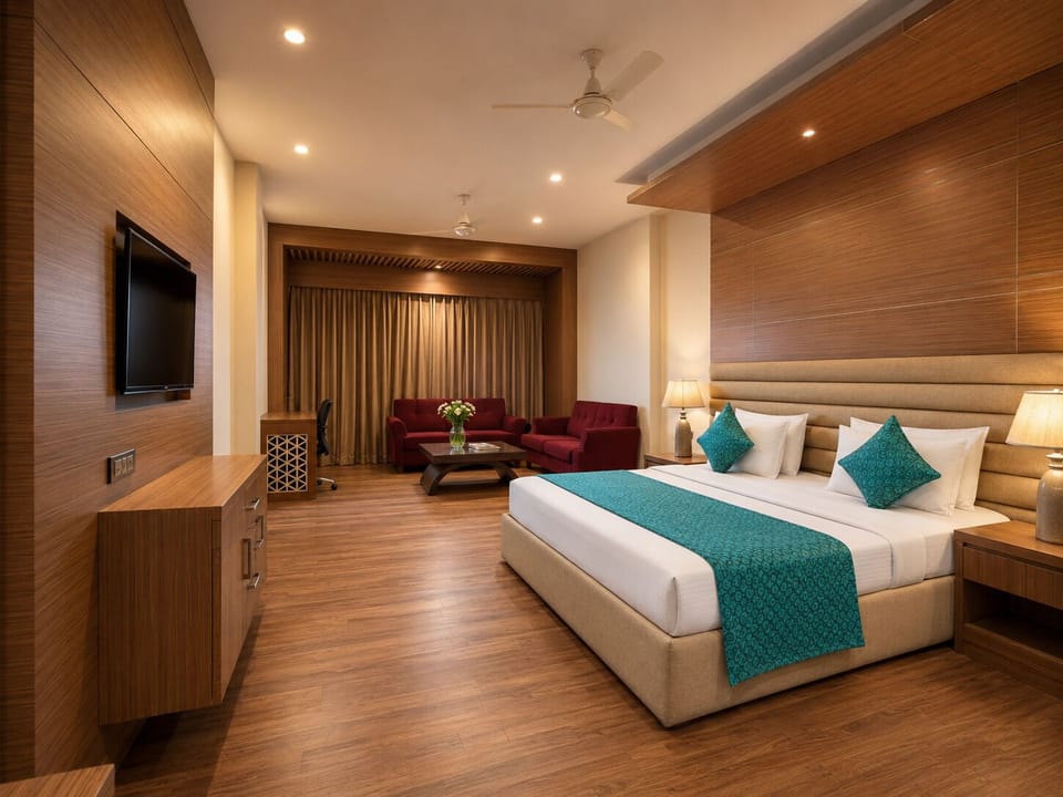 Premium Room | Iron/ironing board, bed sheets