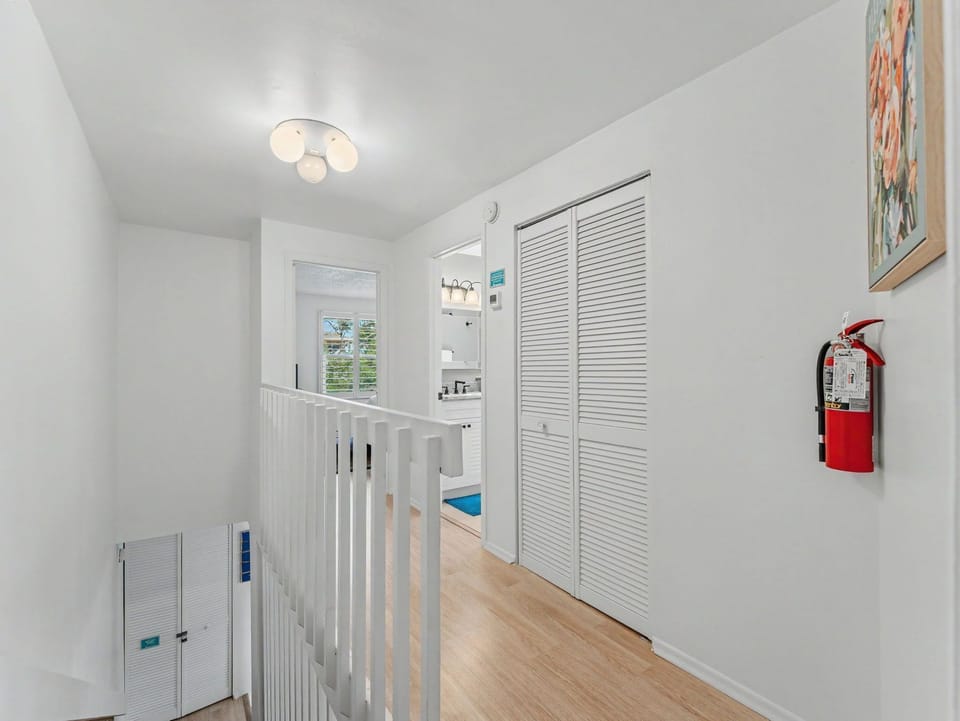 Stairs Up to the Bedrooms