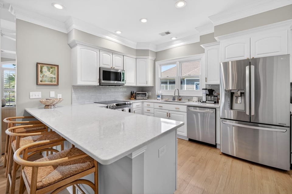 Villa, 3 Bedrooms | Private kitchen | Coffee/tea maker, fridge, oven, toaster