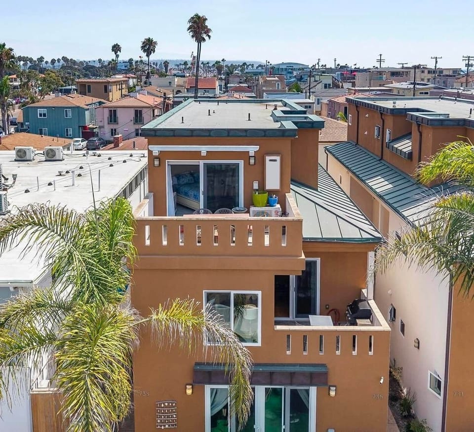 Belmont beach house exterior mission beach