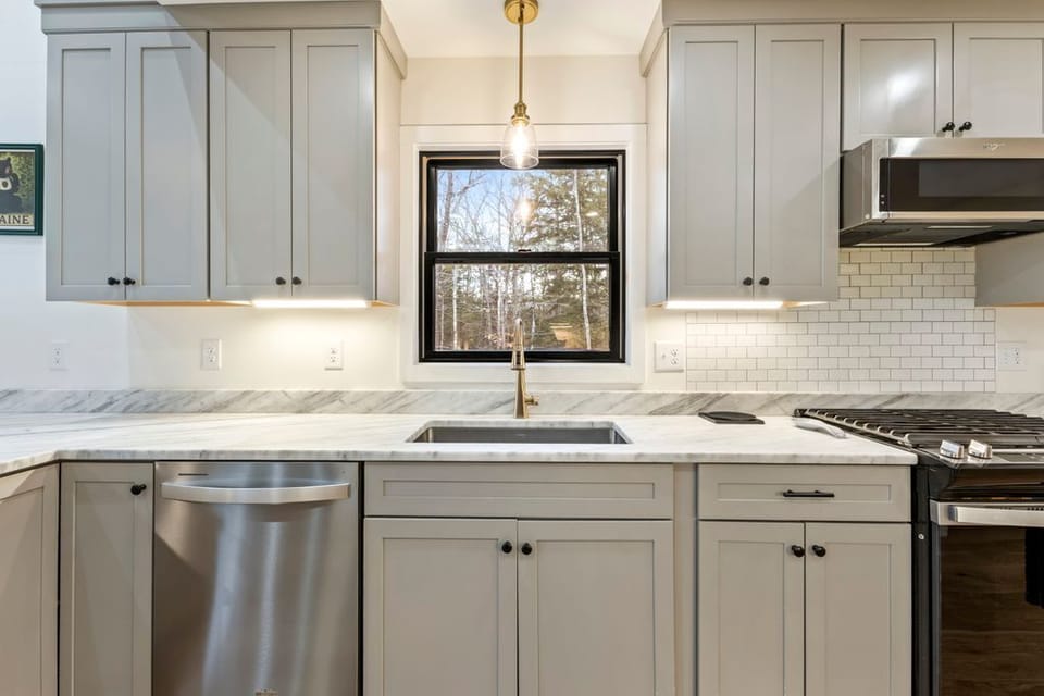 Fully stocked kitchen