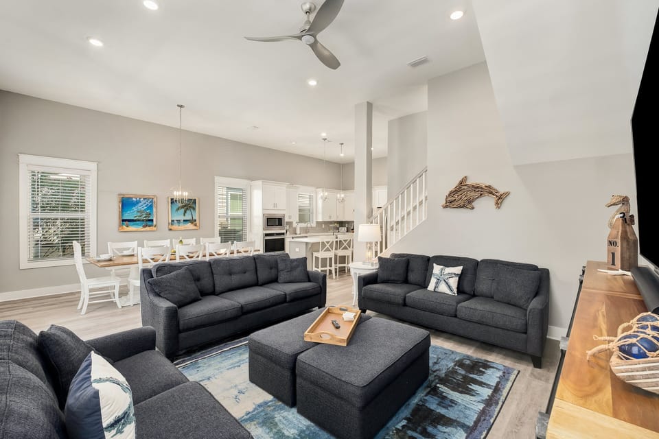 Plush and comfortable living space