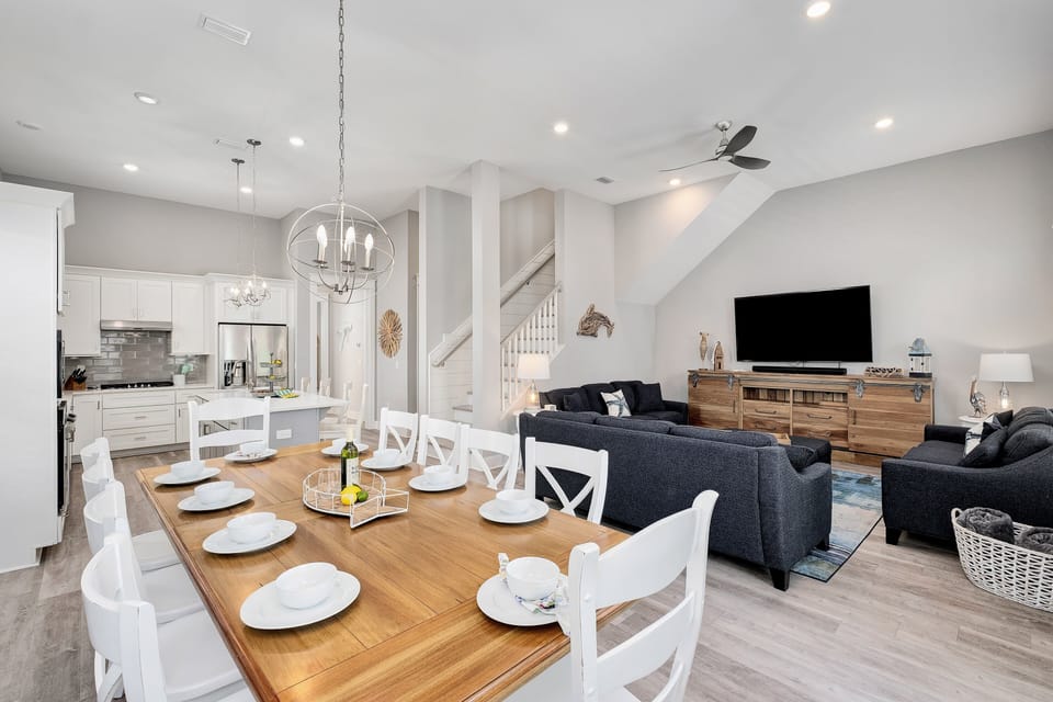 Dining space for meals at home