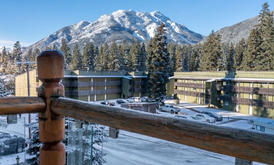 Mountain views from the suite.
