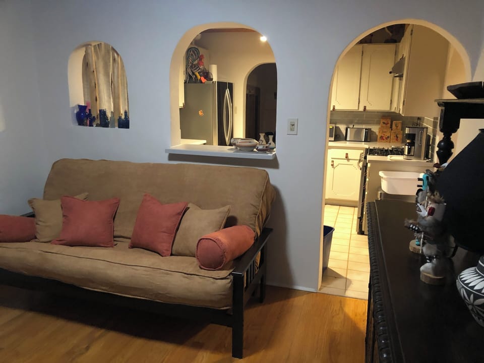 Living area/den upstairs (TV room)