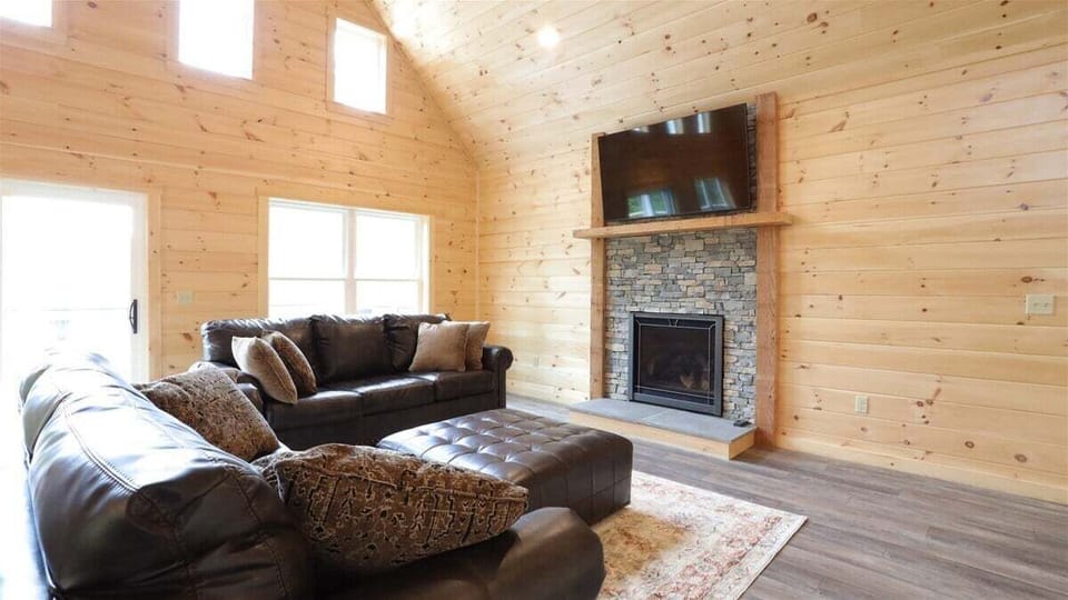 Open Living Room in Private Vacation Home