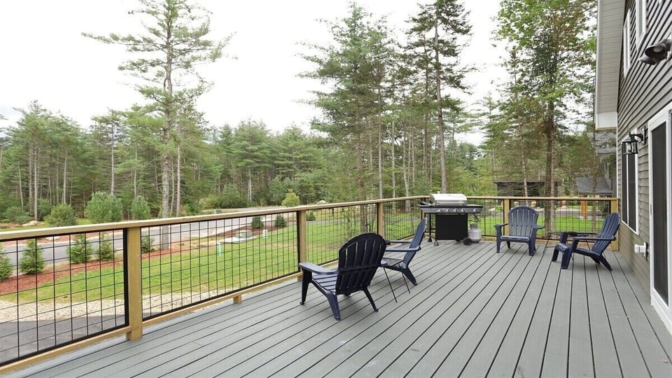 Patio with Grill in Private Vacation Home