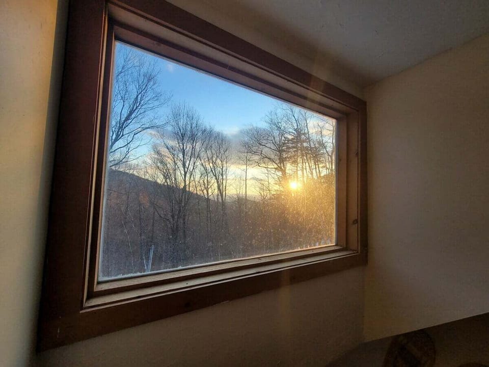 Gorgeous sunset views from the loft!