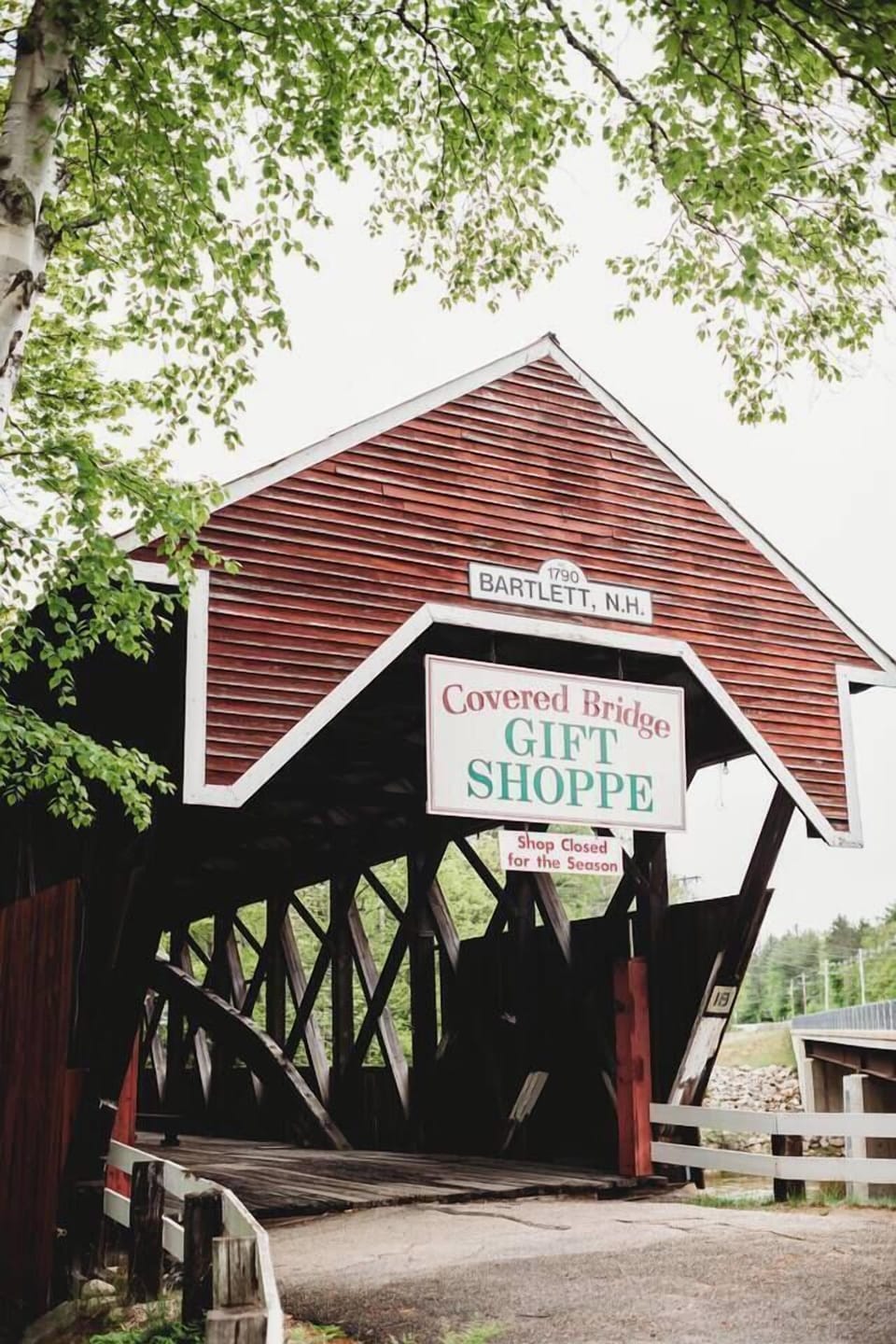 Walkable to a favorite landmark: The Covered Bridge Gift Shoppe!  Grab some souvenirs and poke around for some treasures.