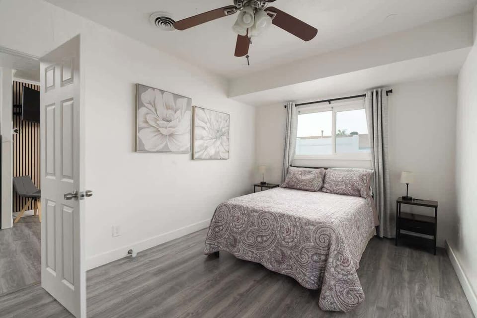 Bright and airy bedroom retreat 🛏️✨