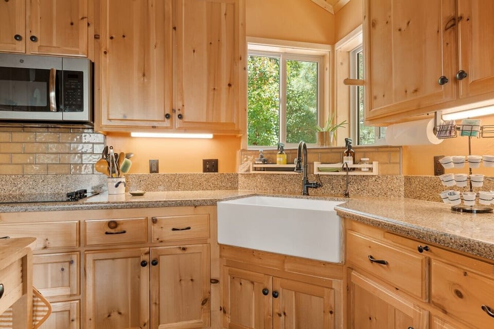 Enjoy the views while in the kitchen