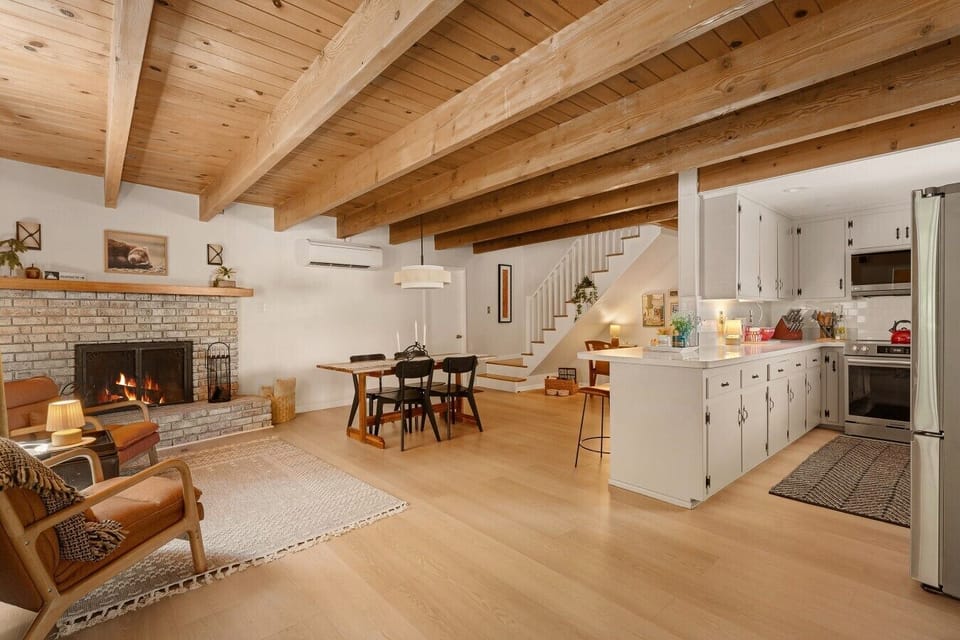 Open concept in the living space