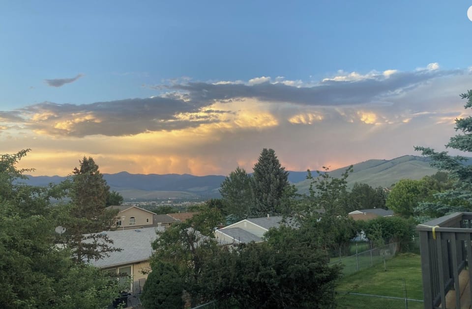 Epic views of the mountains and city with amazing sunsets and sunrises