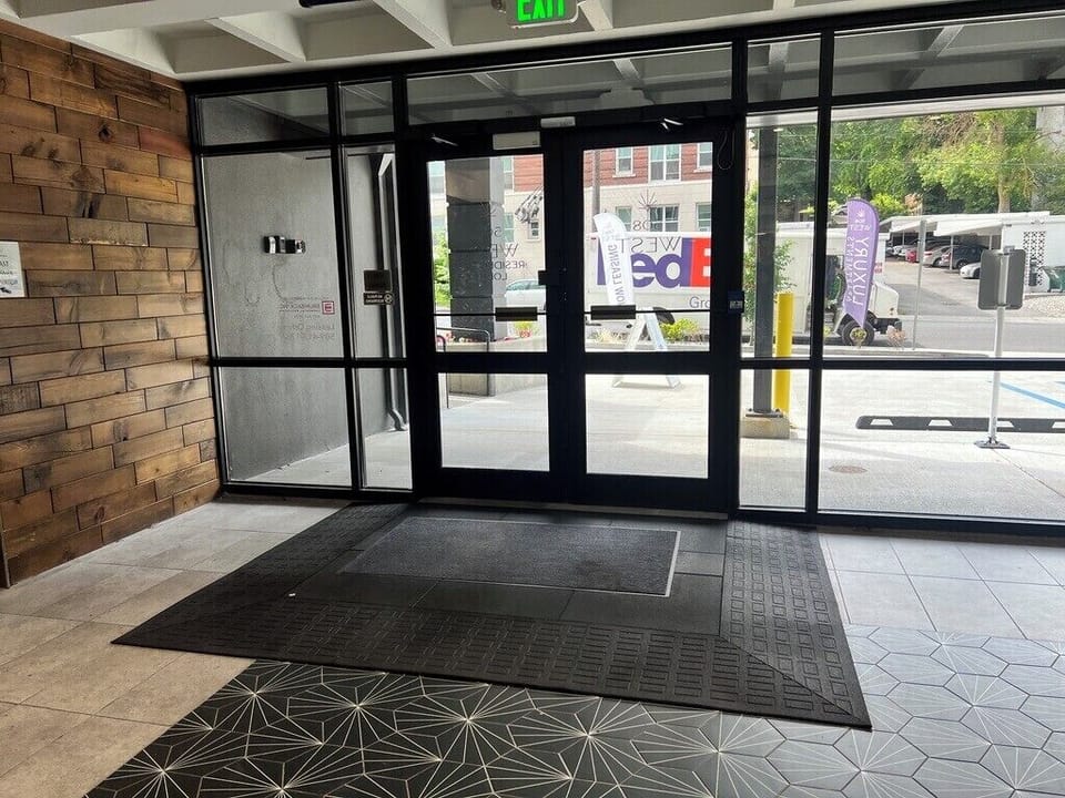 Wheelchair accessible entry