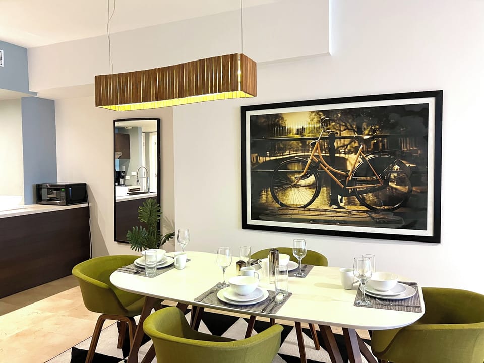 Panoramic Apartment, Balcony, Ocean View | Living area | 60-inch Smart TV with digital channels, Netflix, streaming services