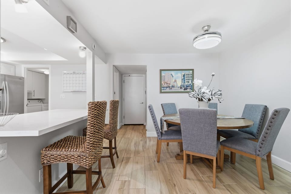 Dining Area with seating for six, inviting everyone to gather for home-cooked meals, game nights, and conversations that linger long after dessert.