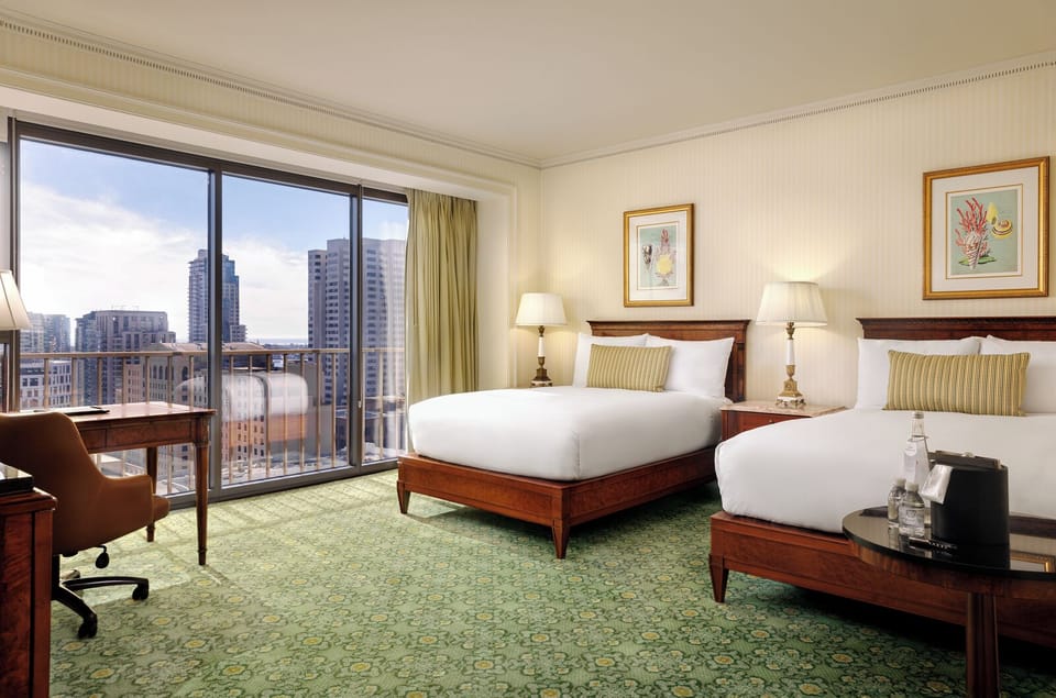 Bedroom. Interior and views may vary based on location and availability.