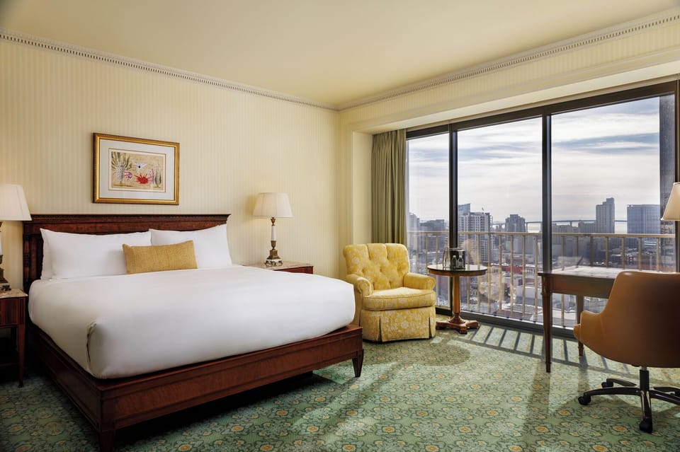 Bedroom. Interior and views may vary based on location and availability.