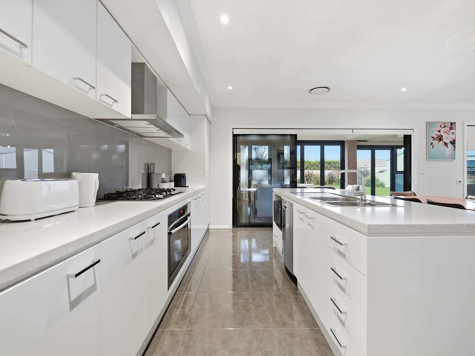 Kitchen + Coffee Pod Machine