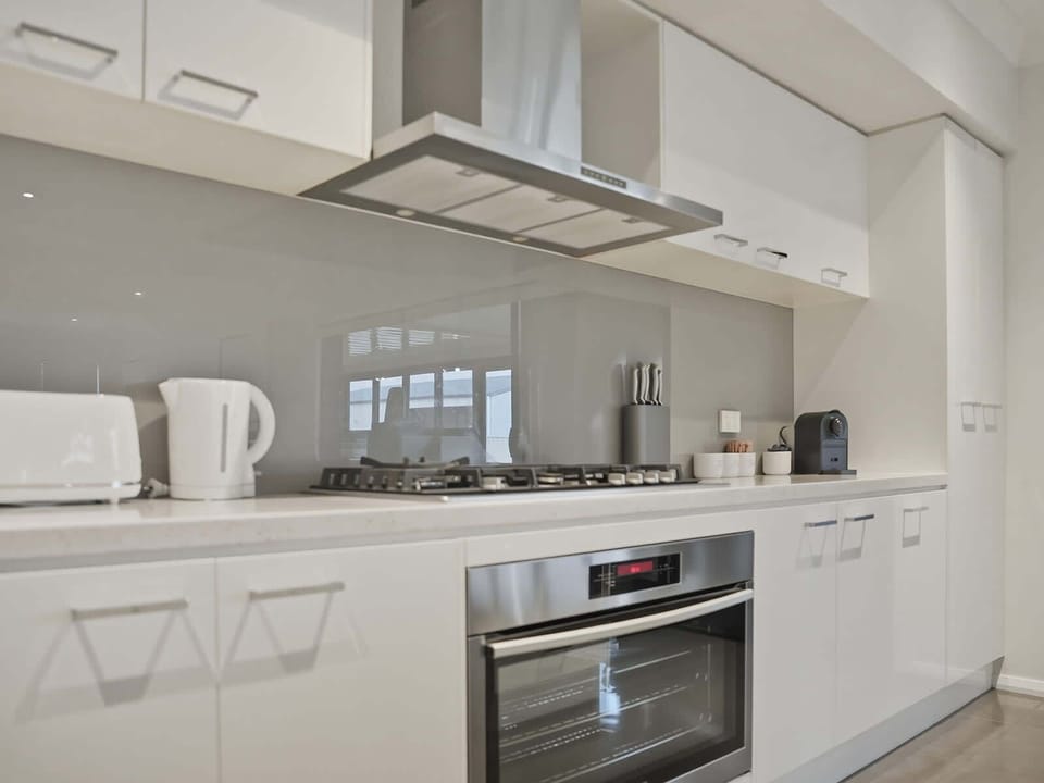 Kitchen + Coffee Pod Machine