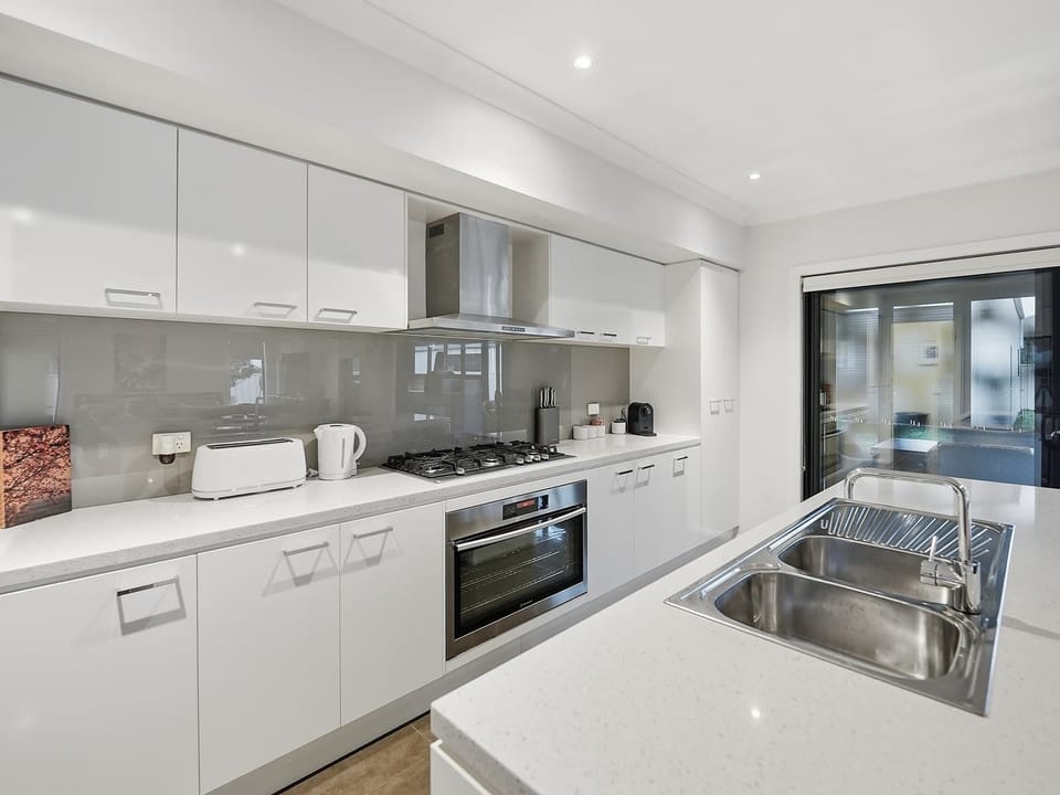 Kitchen + Coffee Pod Machine