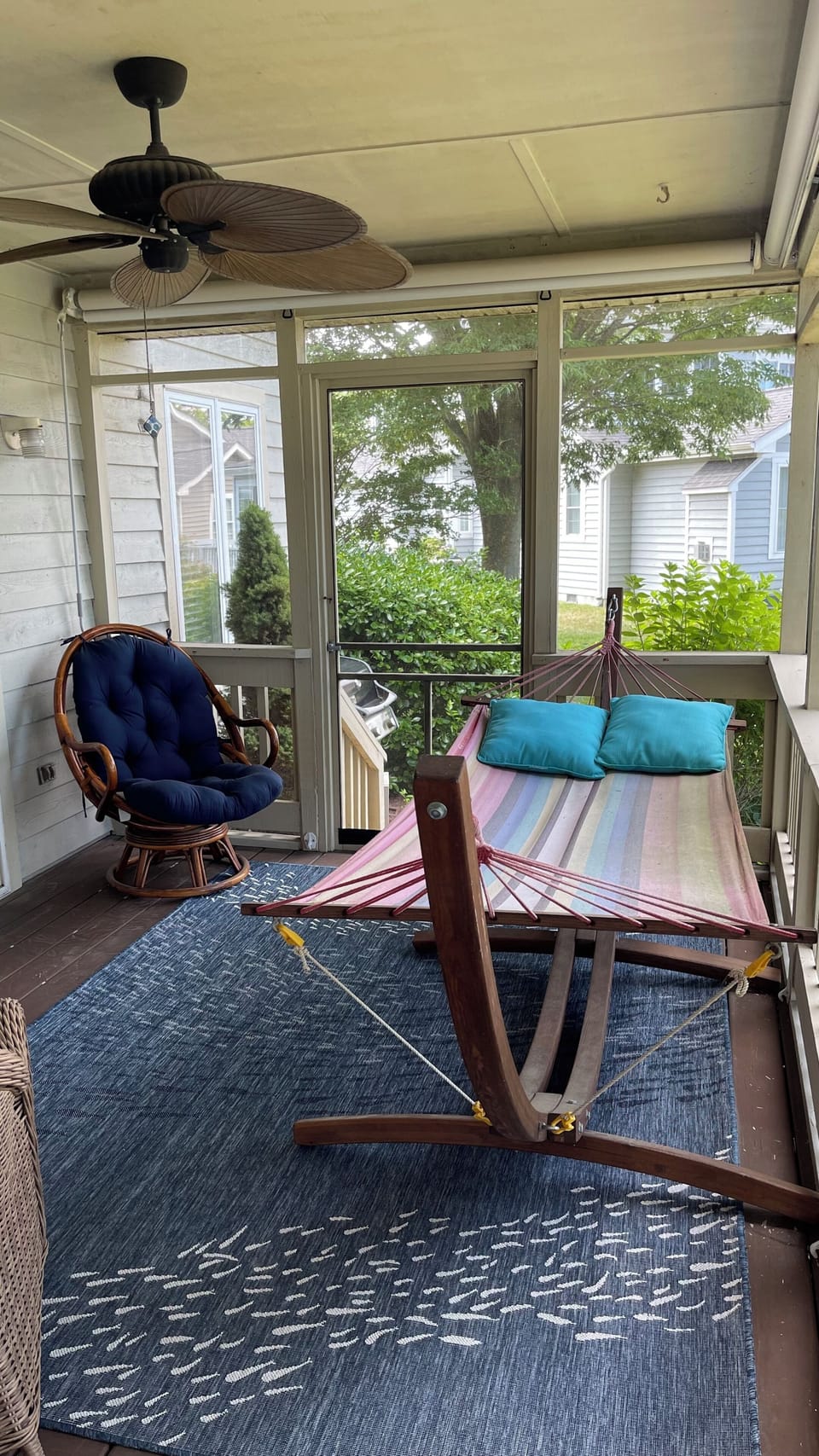 Lovely Porch with Seating