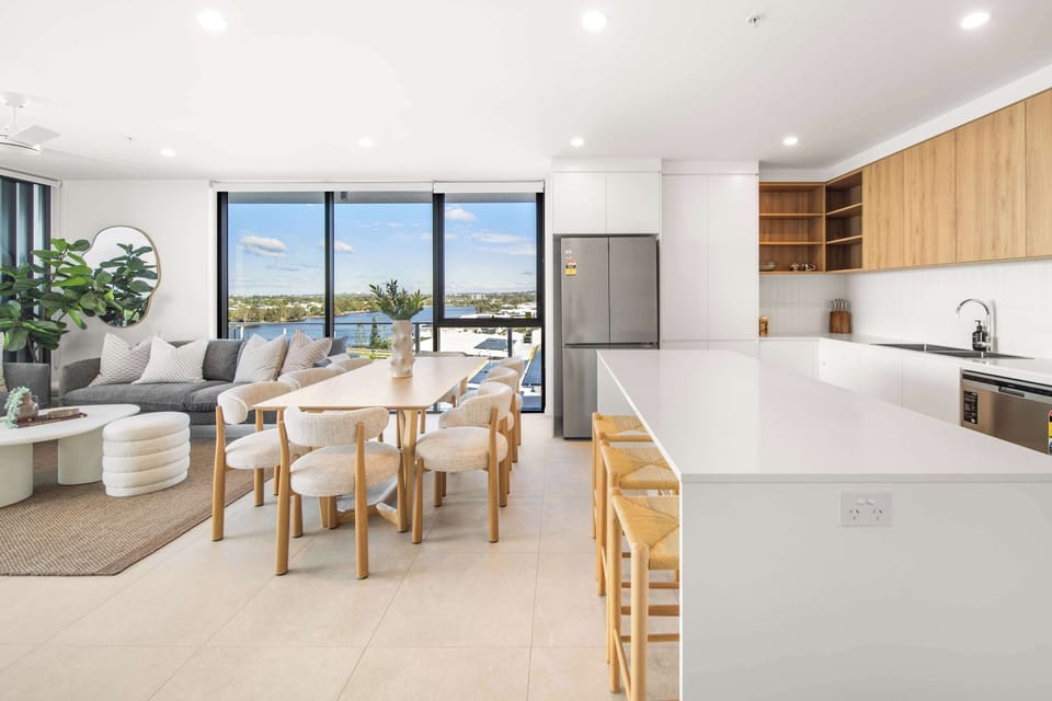 Spacious interiors designed for entertaining and relaxation