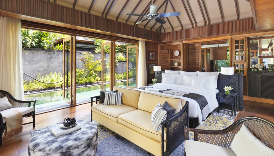 Villa, 1 Bedroom | Egyptian cotton sheets, premium bedding, pillowtop beds, minibar