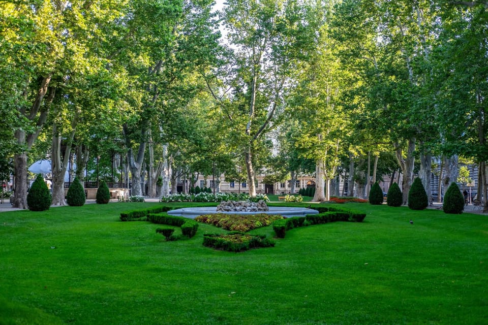 Zrinjevac is one of the most beautiful parks in Zagreb